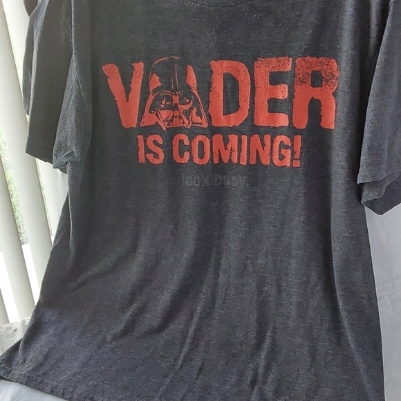 Star WARS ORIGINAL  IMPERIAL MEN'S T SHIRT VADER IS COMING SIZE XL - Picture 3 of 5